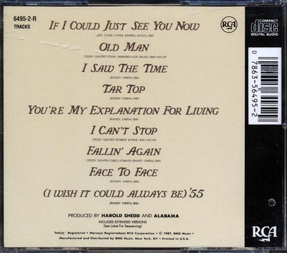 Alabama - Just Us (marked/ltd stock) Music CD