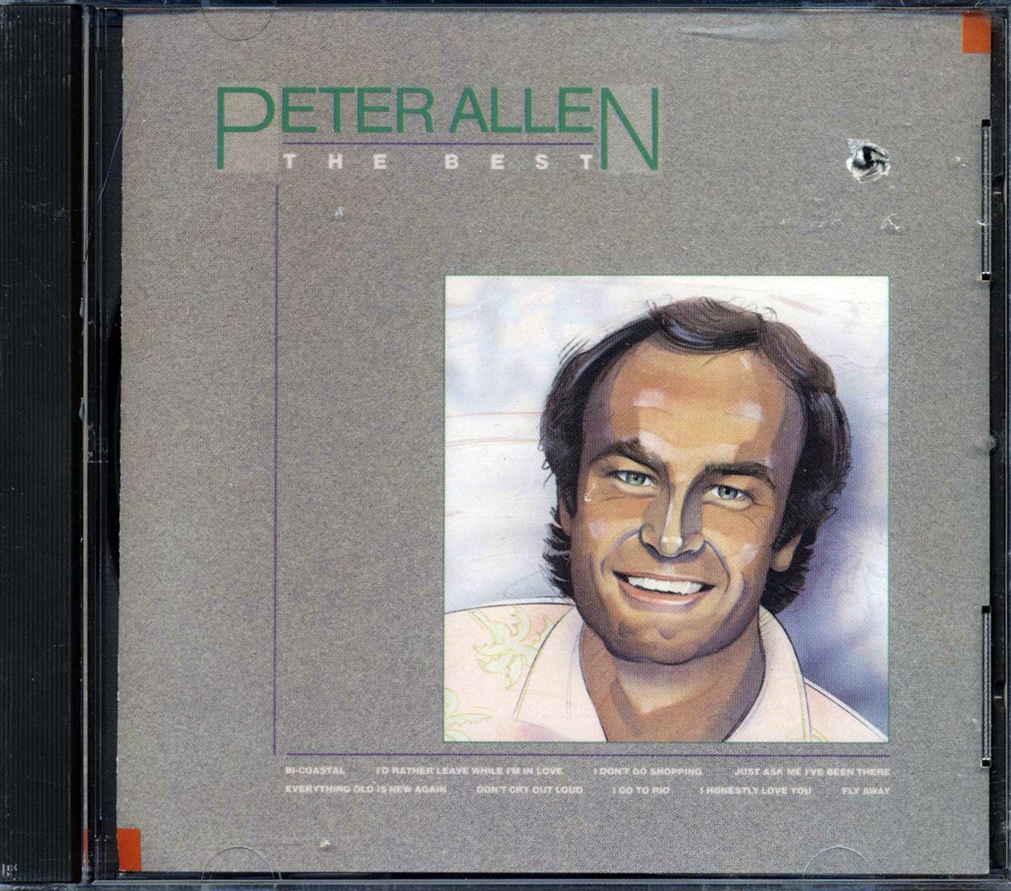 Peter Allen The Best marked/ltd stock Music CD