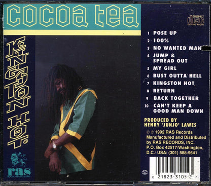 Cocoa Tea - Kingston Hot (marked/ltd stock) Music CD