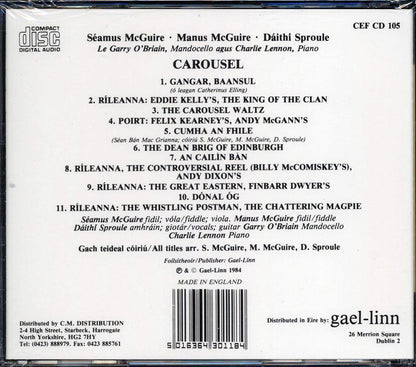 Seamus McGuire, Manus McGuire, Daithi Sproule - Carousel Music CD