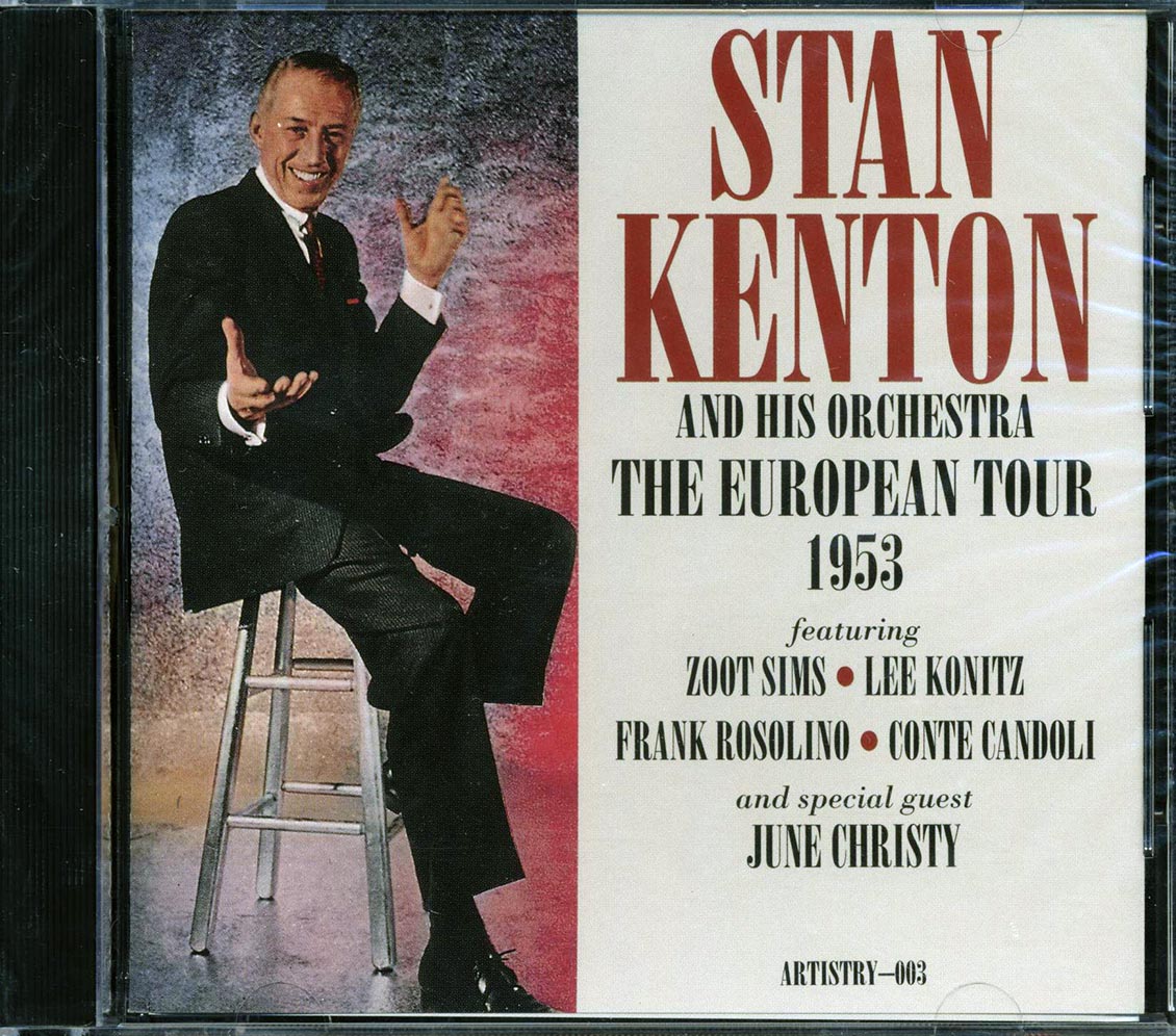Stan Kenton & His Orchestra - The European Tour 1953 (21 tracks) Music CD