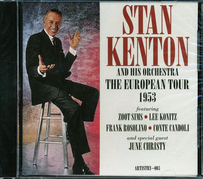 Stan Kenton & His Orchestra - The European Tour 1953 (21 tracks) Music CD