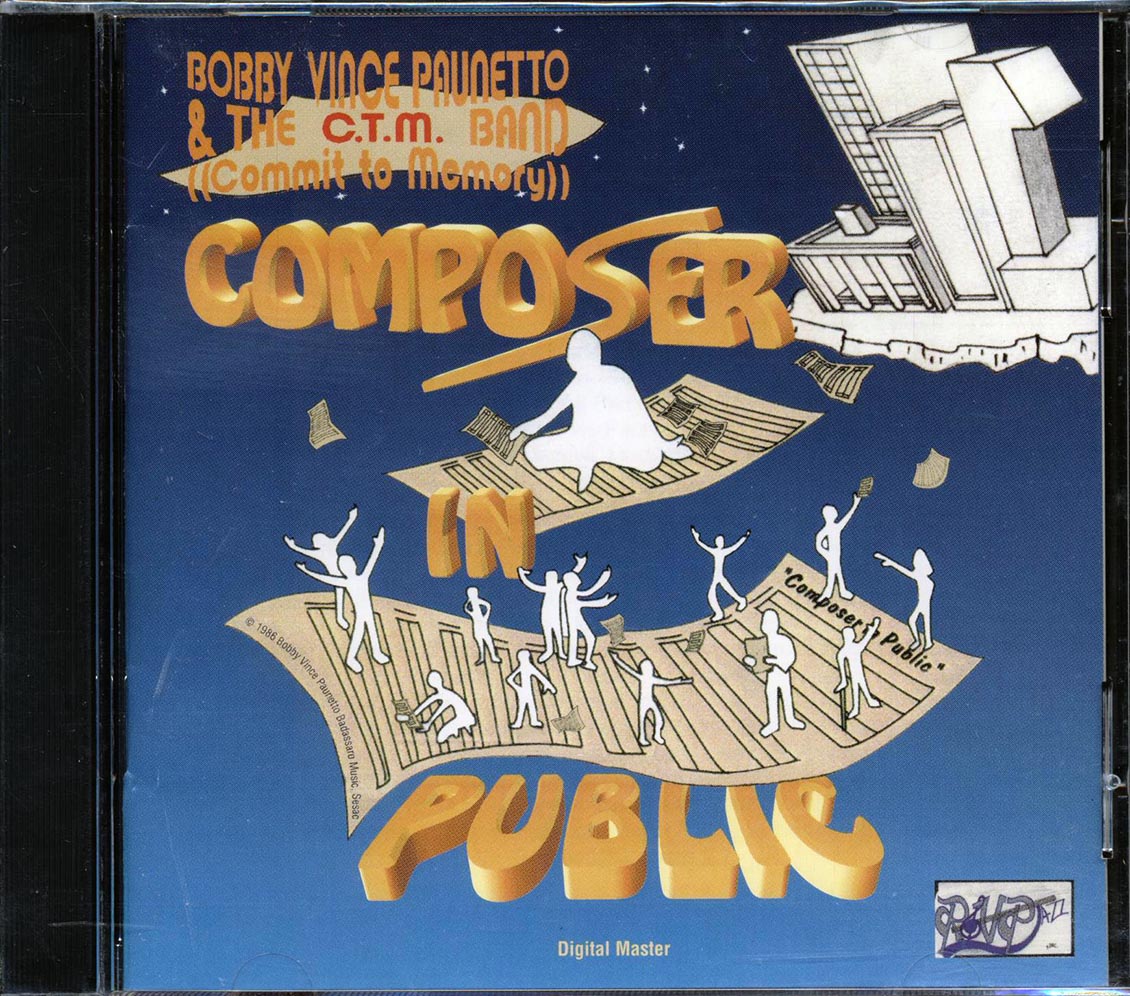 Bobby Vince Paunetto - Composer In Public Music CD