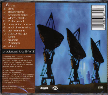 B-Wiz - New York Vibeology: Cosmic Grooves From The Underground Music CD