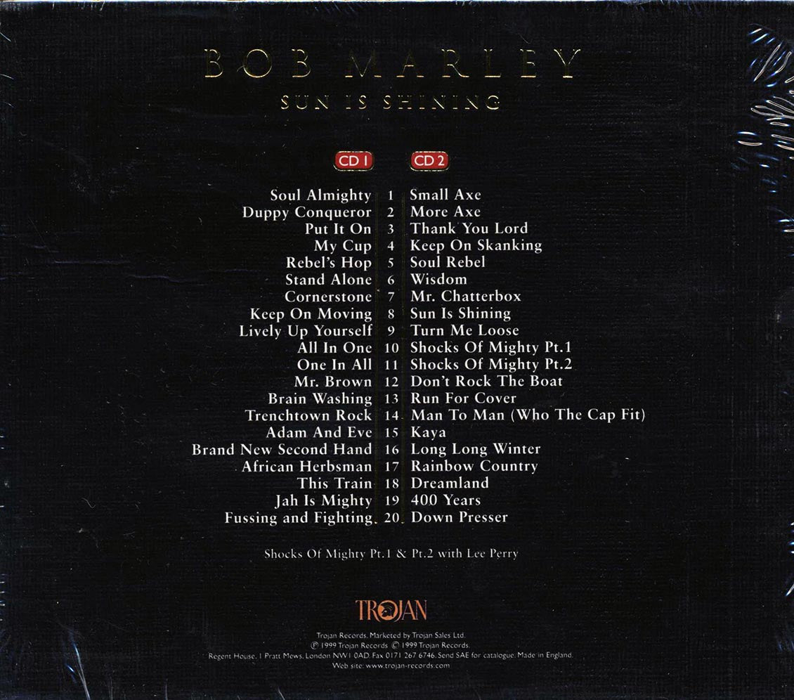 Bob Marley - Sun Is Shining (40 tracks) (2xCD) Music CD