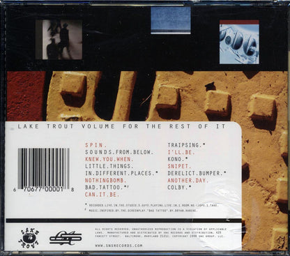 Lake Trout - Volume For The Rest Of It Music CD