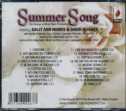 Various - Summer Song: Original Cast Recording Music CD