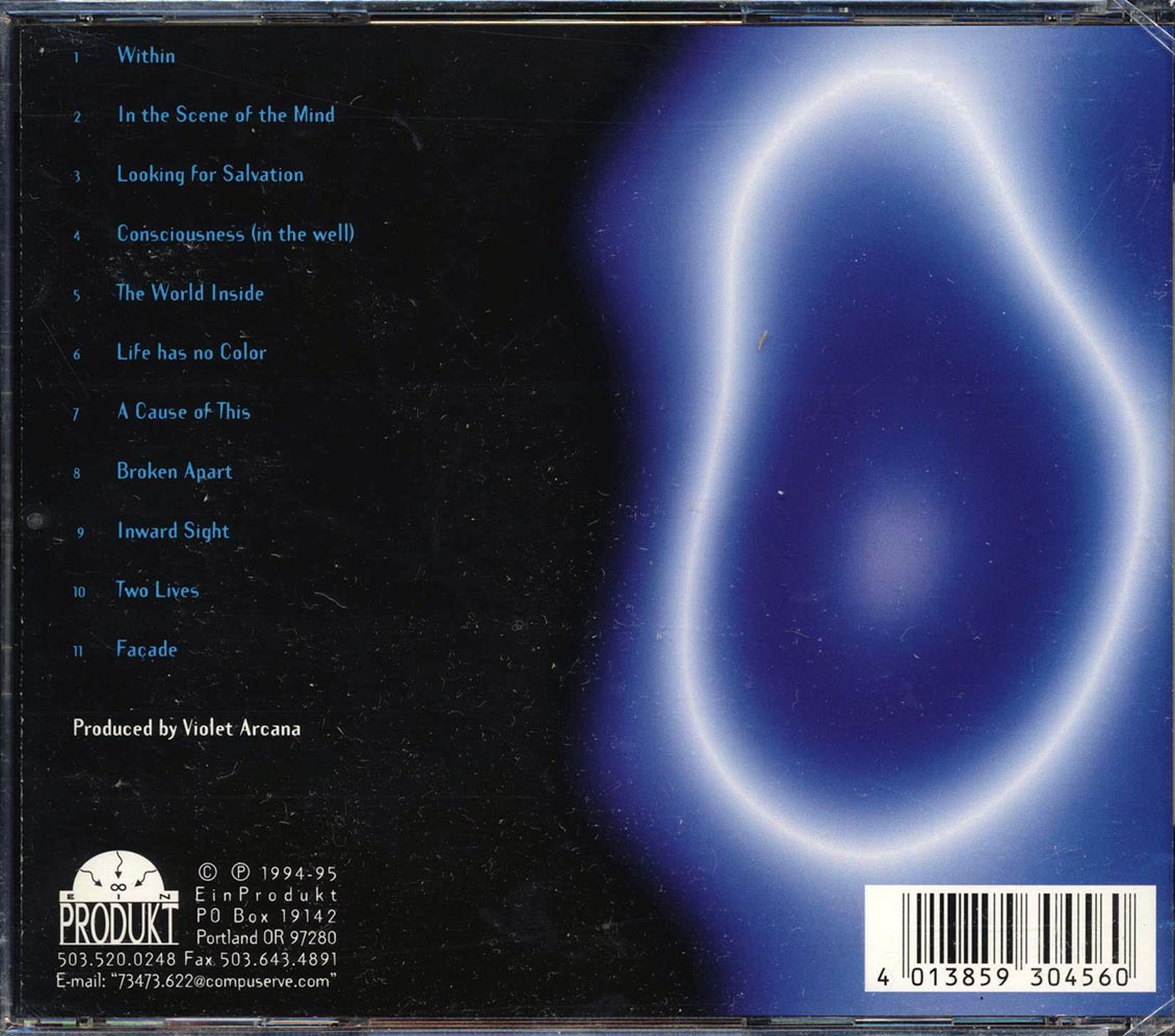 Violet Arcana - In The Scene Of The Mind Music CD