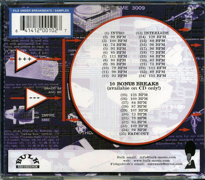 Fishguhlish - Circuit Breaks Volume 1 Music CD