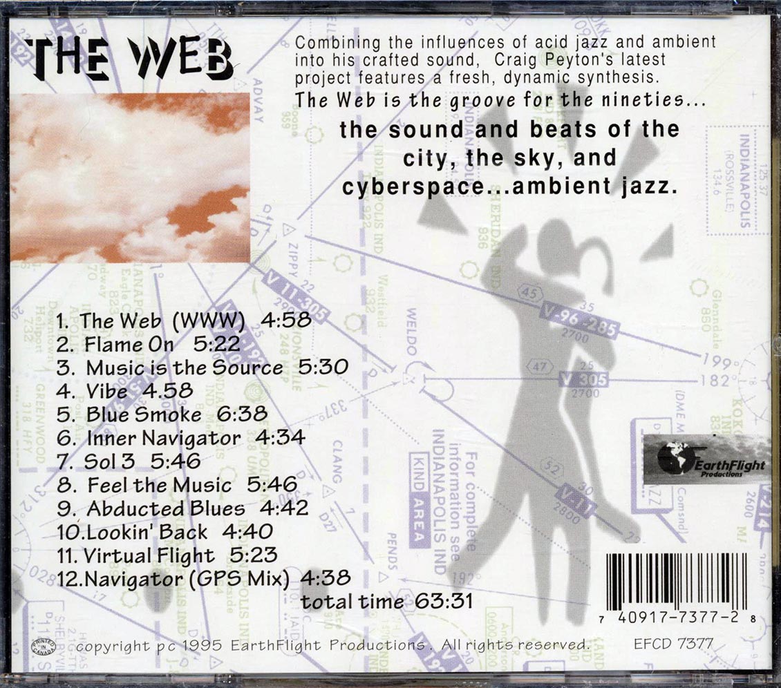 Craig Peyton - The Web Music CD