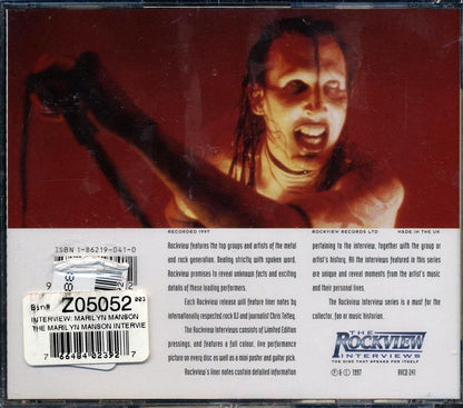 Marilyn Manson - An Interview With Marilyn Manson Music CD