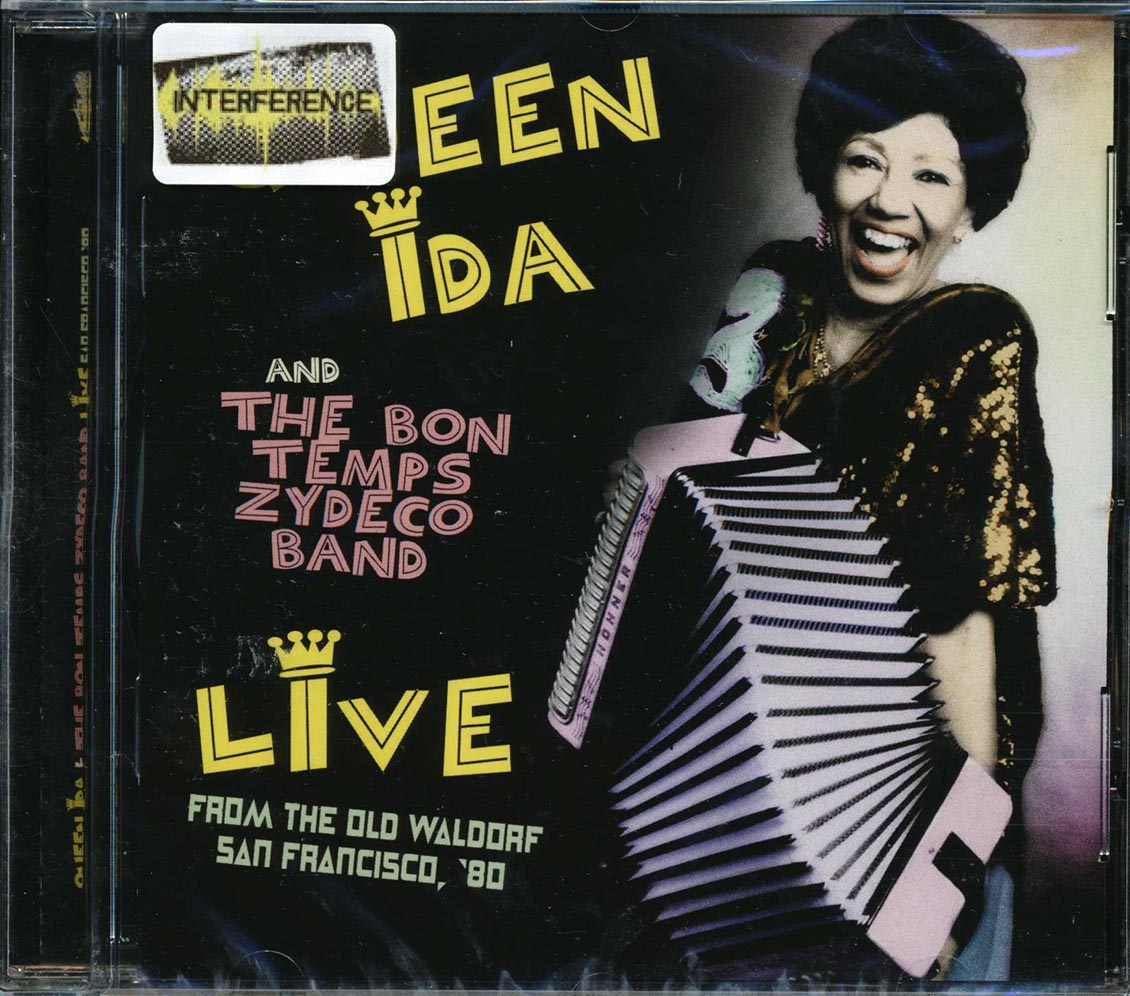 Queen Ida & The Bon Temps Zydeco Band - Live From The Old Waldorf San Francisco, '80 (remastered) Music CD