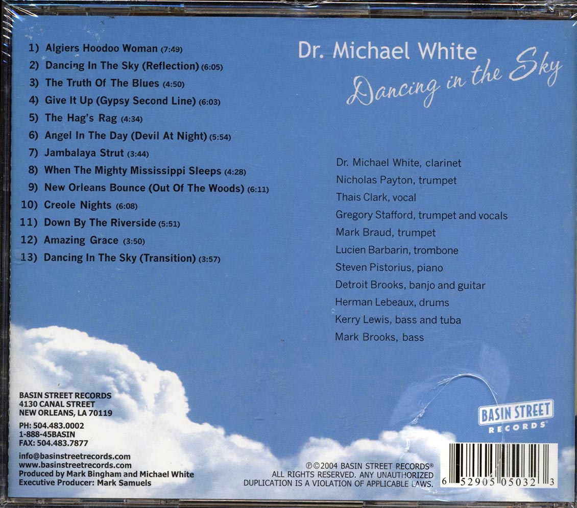 Dr. Michael White - Dancing In The Sky Music CD