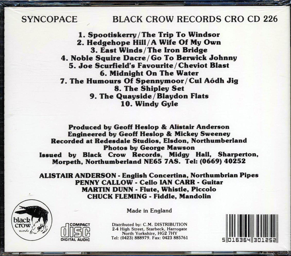 Syncopace - Syncopace Music CD