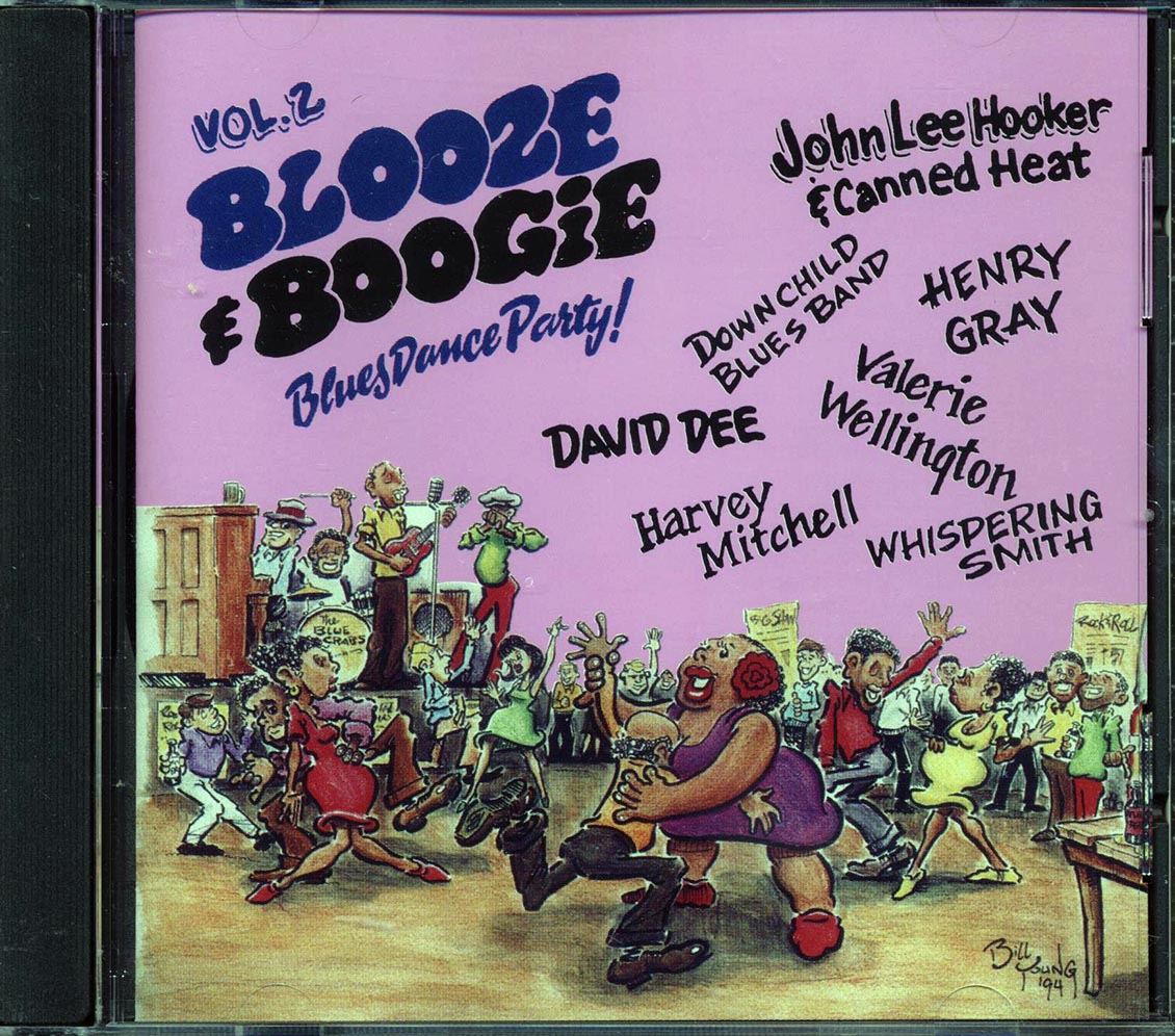 John Lee Hooker, David Dee, Harvey Mitchell, Etc. - Blooze & Boogie: Blues Dance Party Volume 2 Music CD
