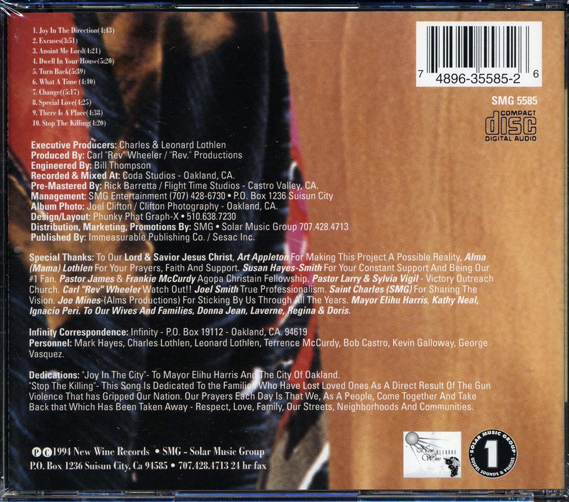 Infinity - New Direction Music CD