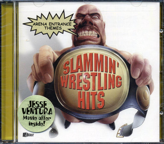 Various Slammin' Wrestling Hits Music CD