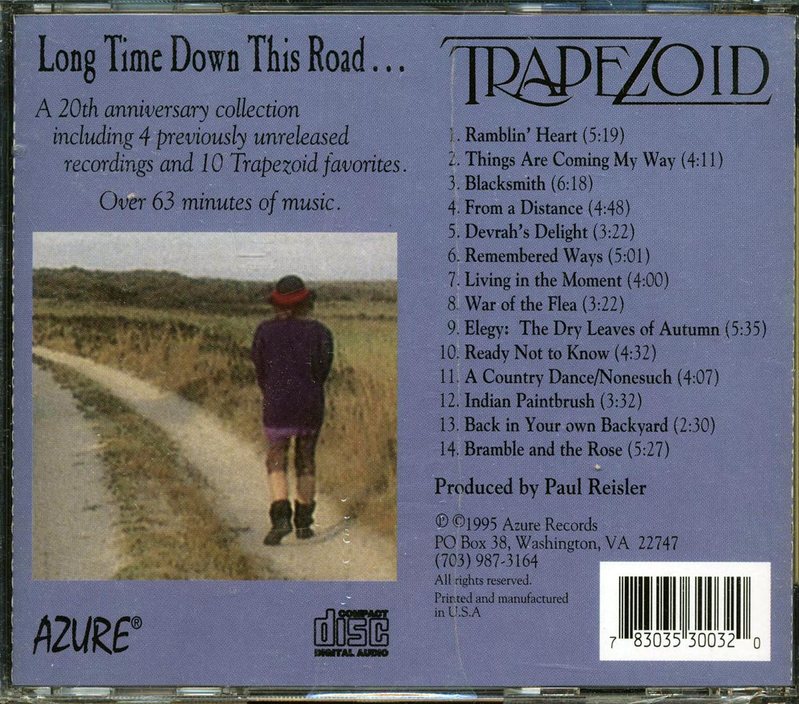 Trapezoid - Long Time Down This Road Music CD