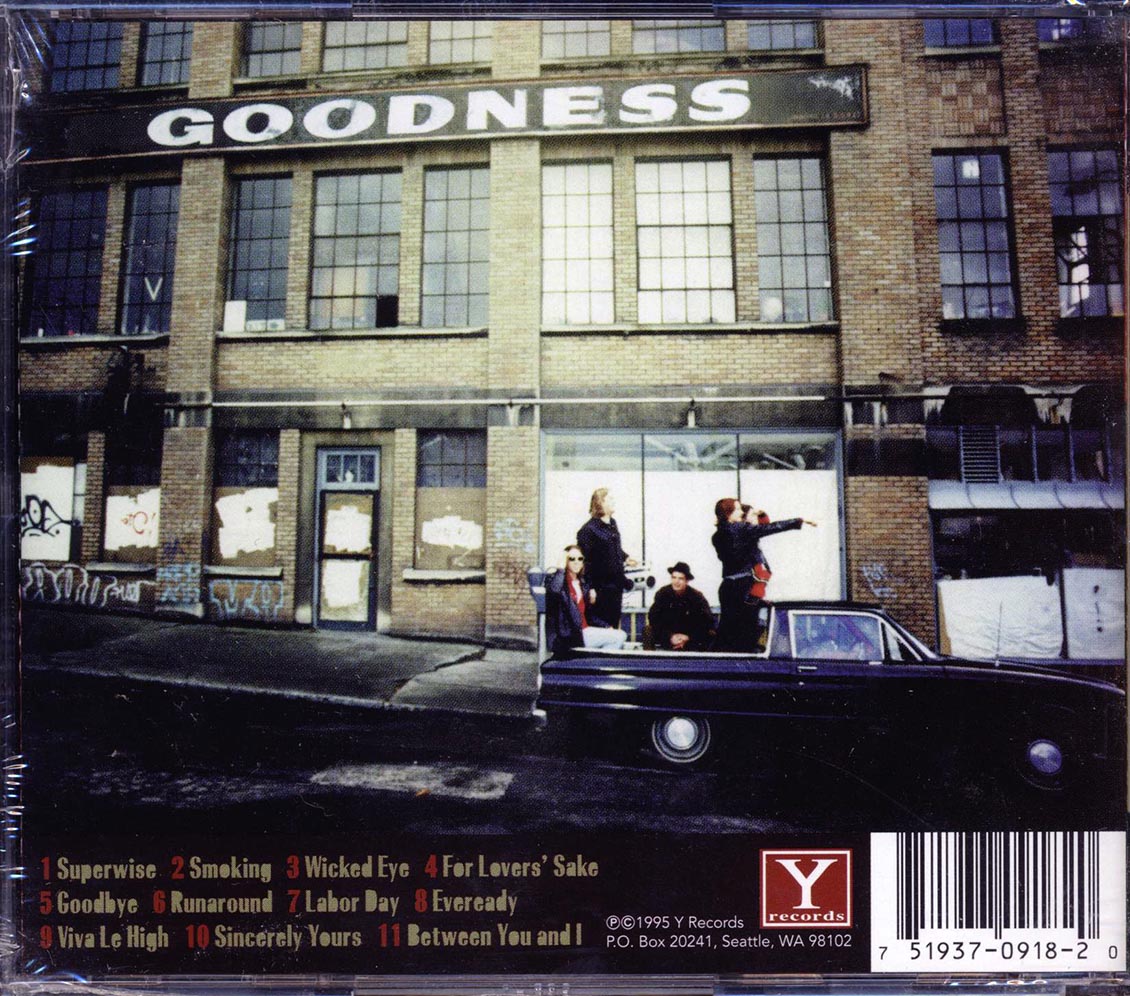 Goodness - Goodness Music CD