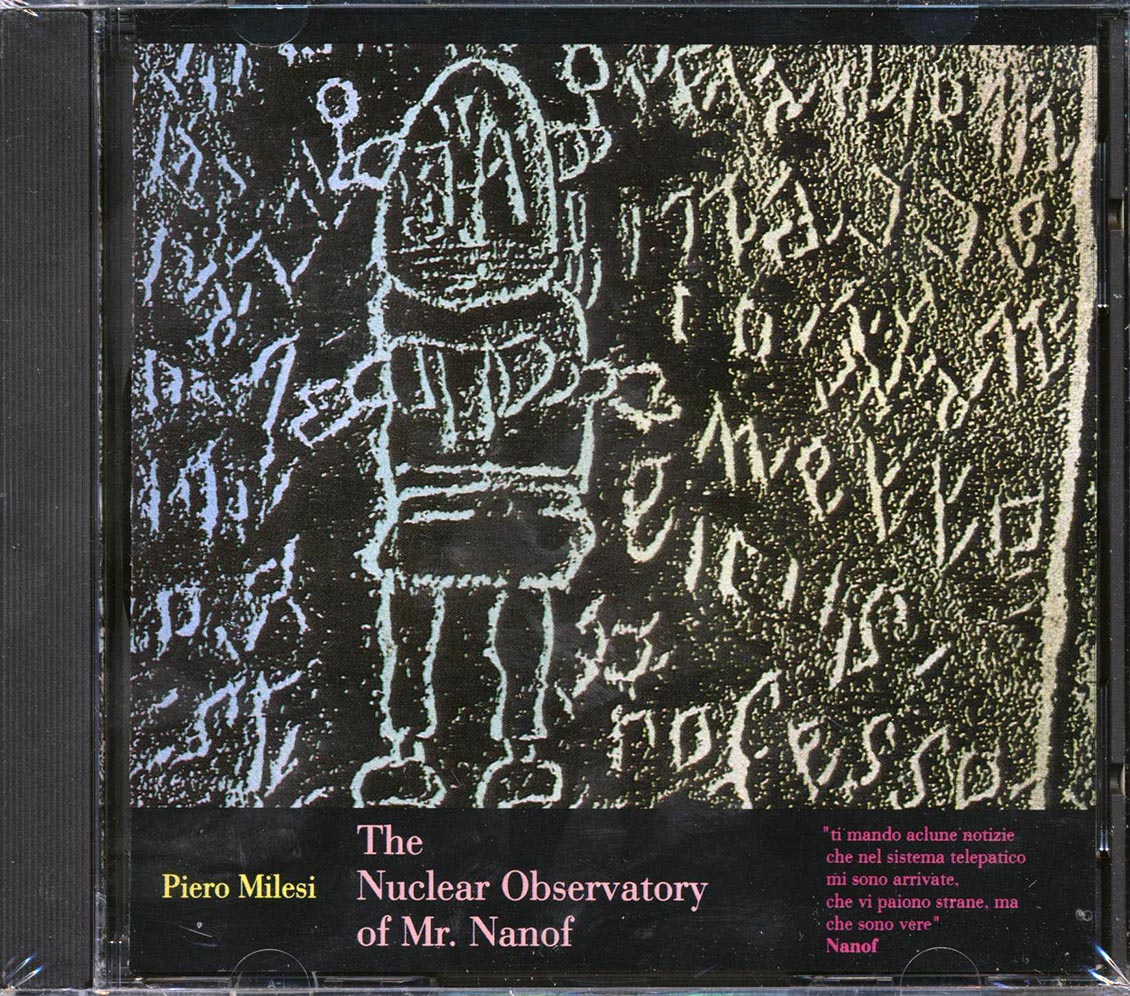 Piero Milesi The Nuclear Observatory Of Mr Nanof marked/ltd stock Music CD