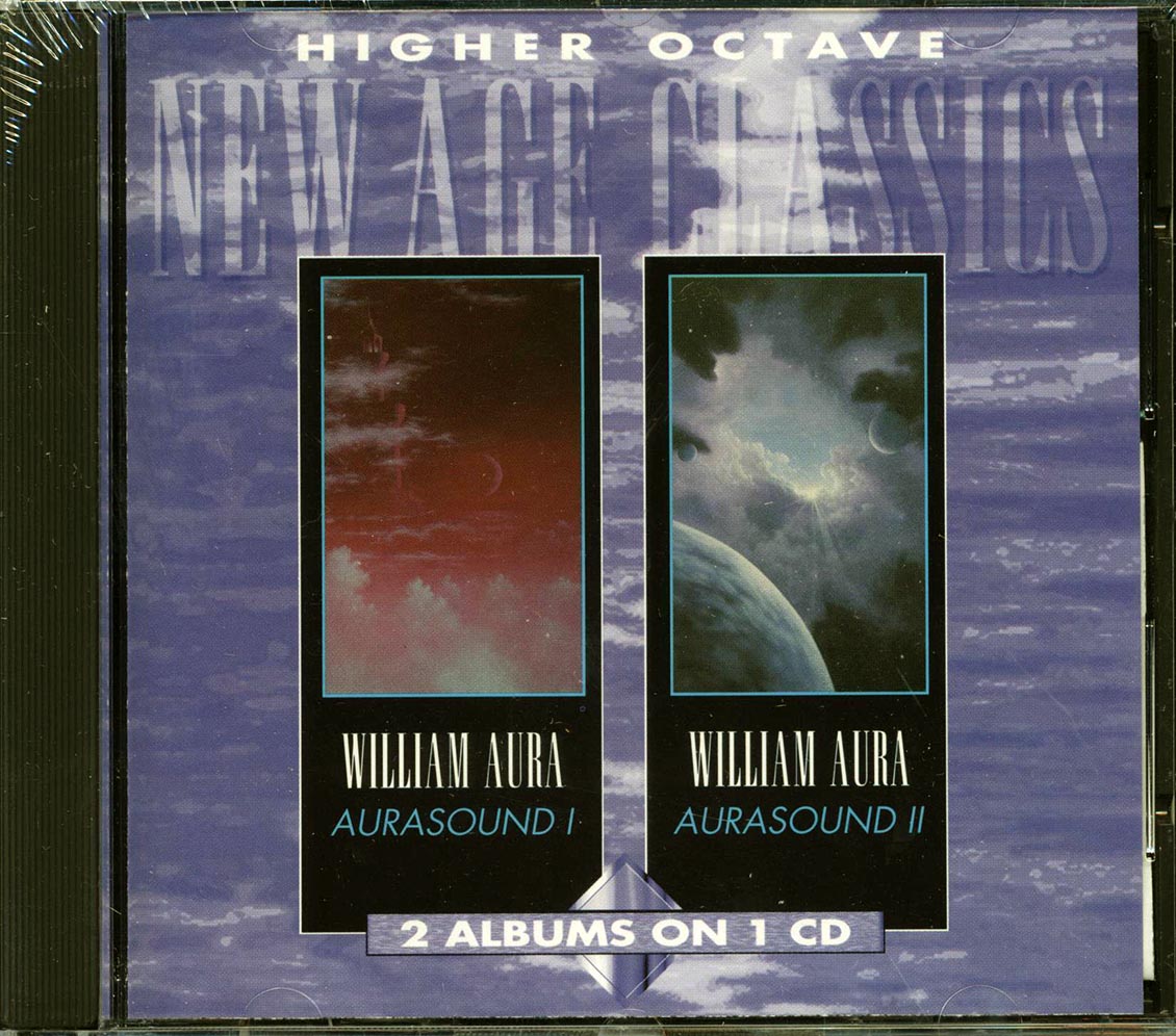 William Aura - Aurasound 1 + Aurasound 2 (2 albums on 1 CD) Music CD