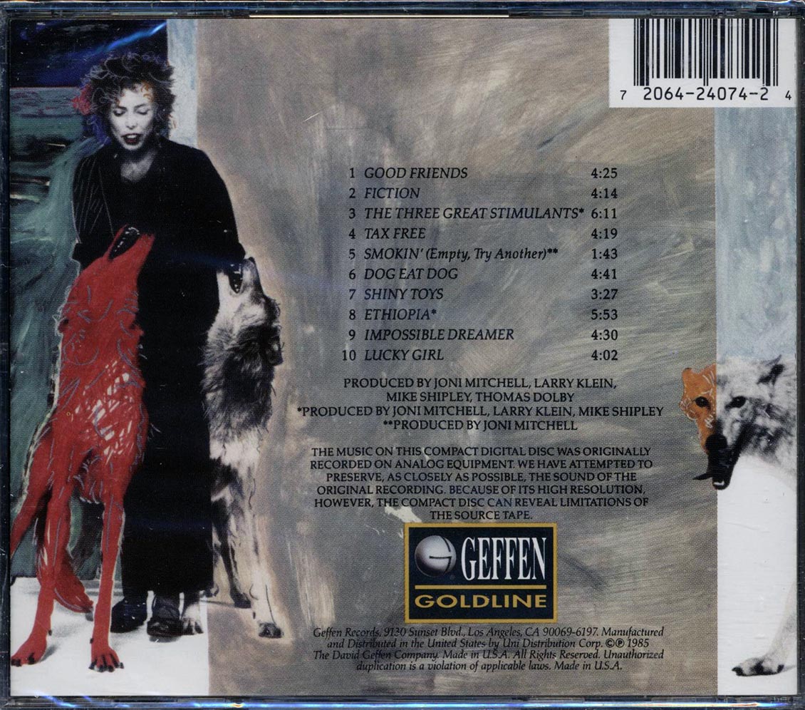Joni Mitchell - Dog Eat Dog Music CD