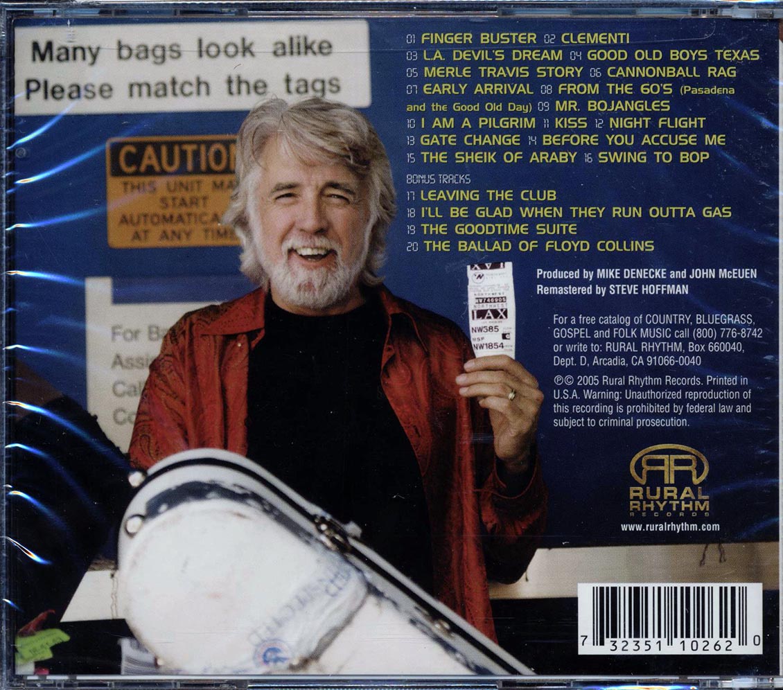 John McEuen & The LA String Wizards - Round Trip: Live In LA (marked/ltd stock) Music CD
