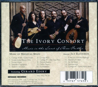 Ivory Consort - Music In The Land Of Three Faiths Music CD