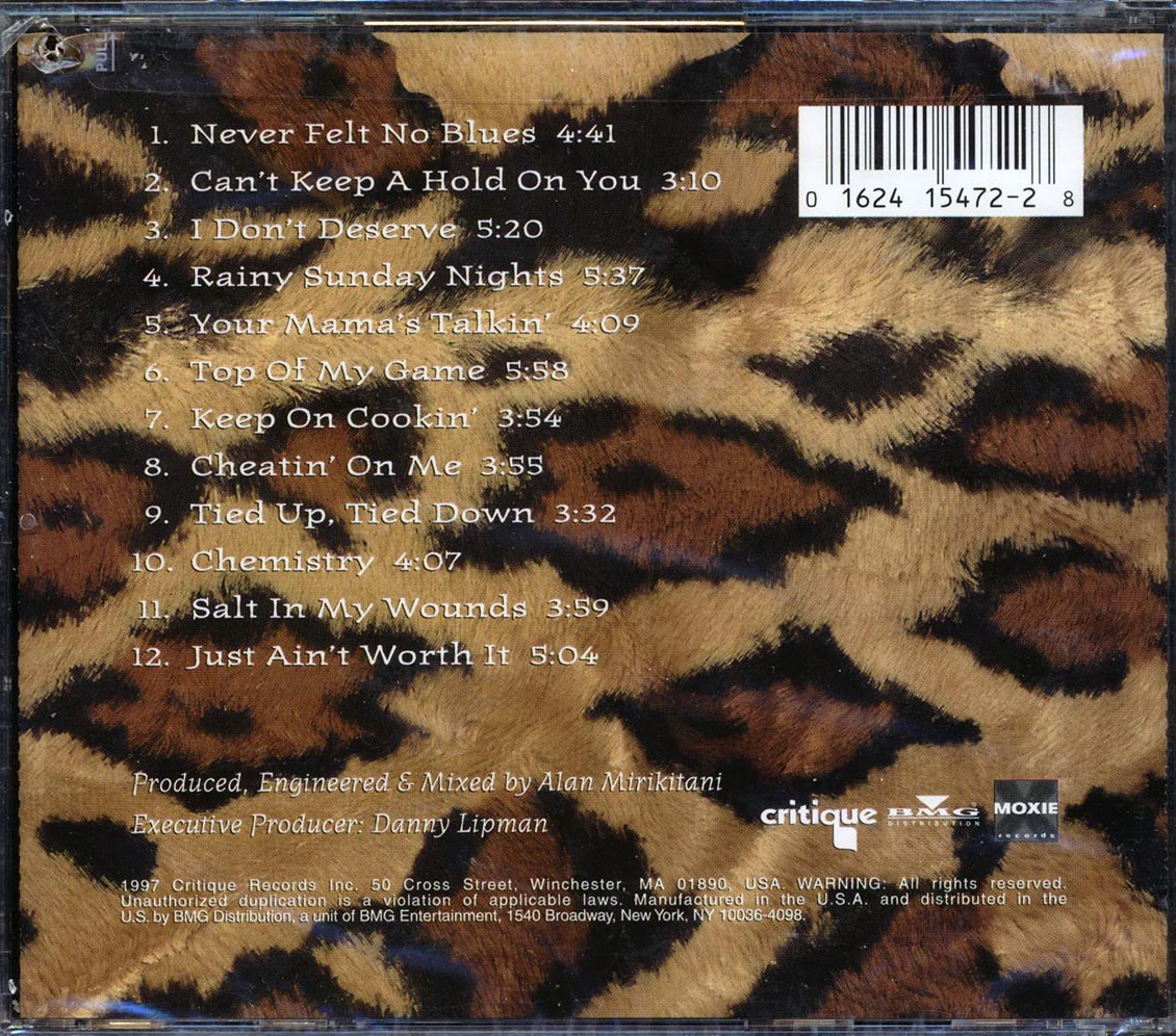 BJ Sharp - Never Felt No Blues Music CD