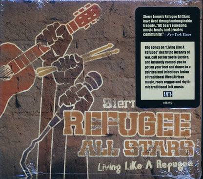 Sierra Leone's Refugee All Stars - Living Like A Refugee Music CD