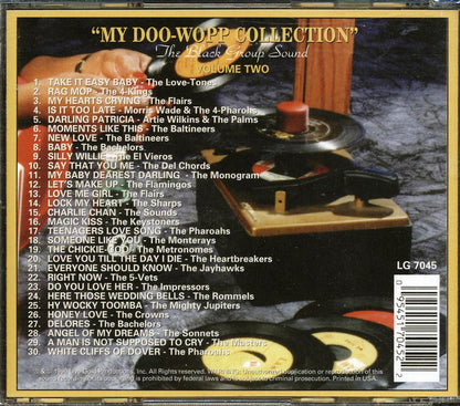 The Love-Tones, The Flairs, The Four Kings, The Baltineers, Etc. - My Doo-Wopp Collection: The Black Group Sound Volume 2 (30 tracks) Music CD