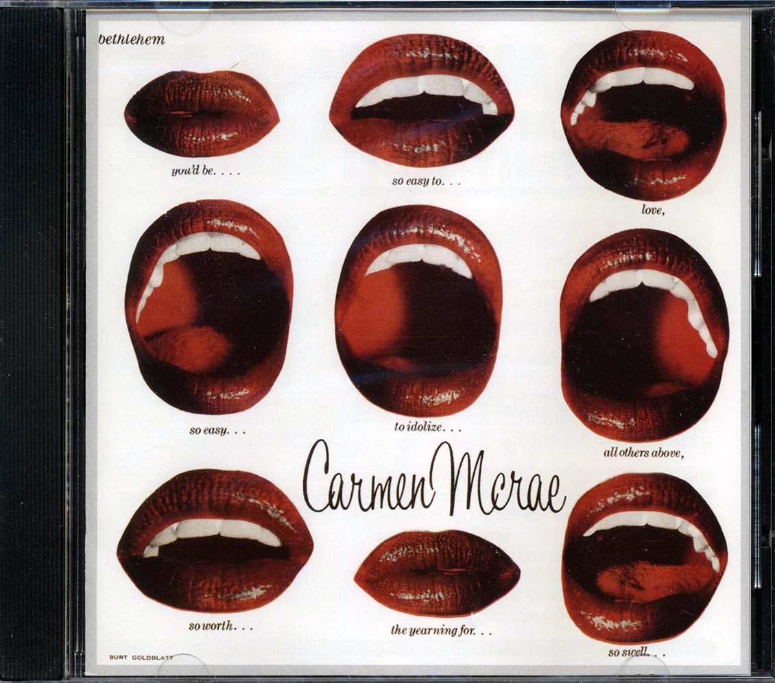 Carmen McRae - Carmen McRae Music CD
