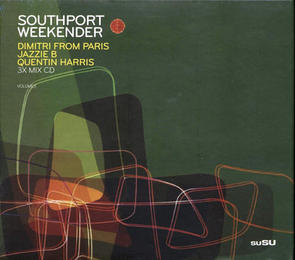 Dimitri From Paris, Jazzie B, Quentin Harris - Southport Weekender Volume 3 (45 tracks) (3xCD) (deluxe 4-fold digipak) Music CD