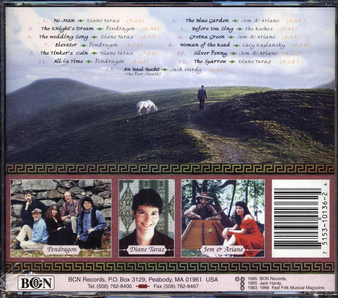 Diane Taraz, Pendragon, Jem & Ariane, Etc. - Songs Of Jack Hardy Volume 1: Of The White Goddess Music CD