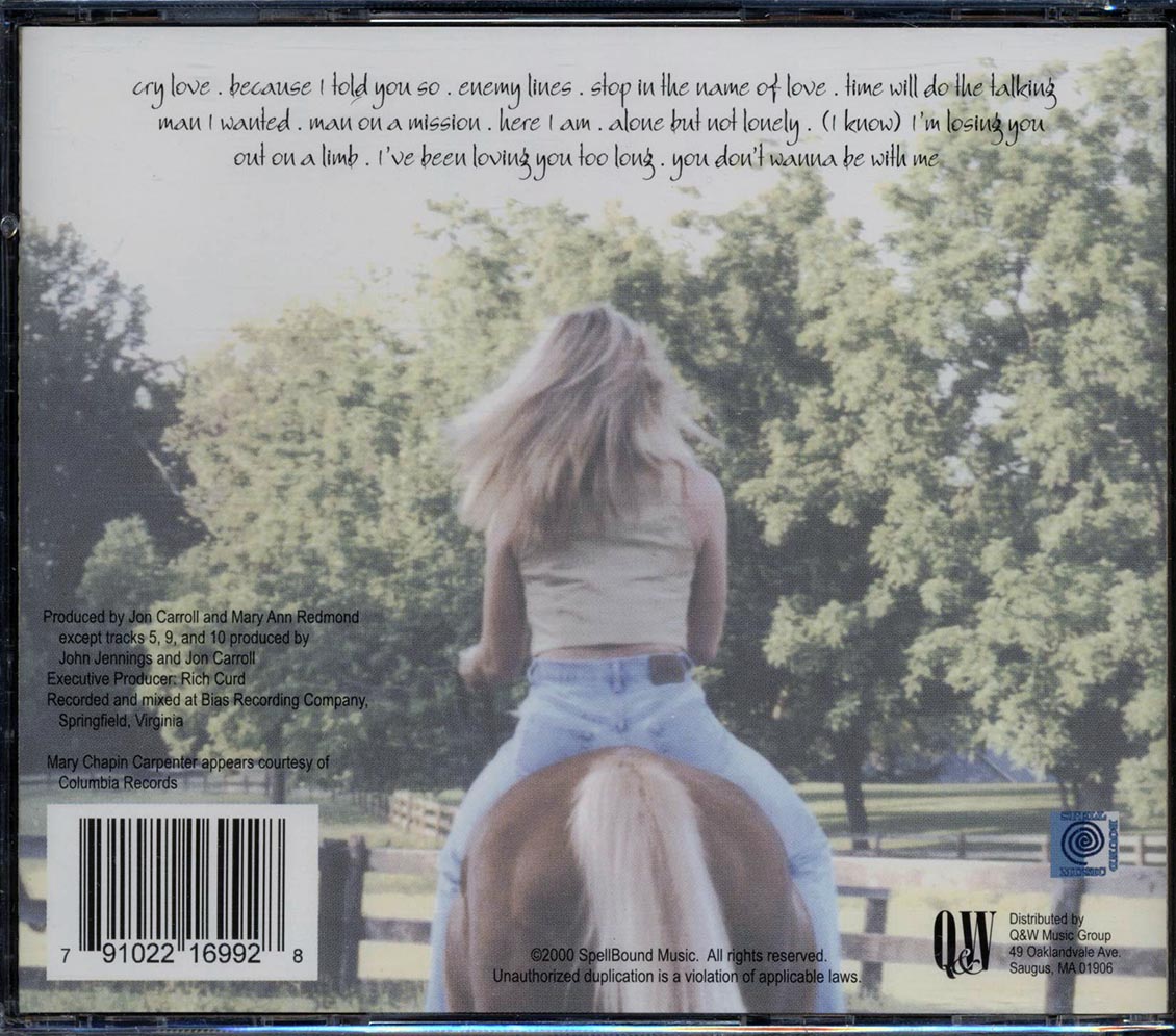 Mary Ann Redmond - Here I Am Music CD