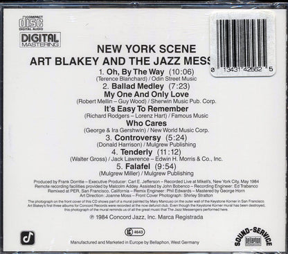 Art Blakey & The Jazz Messengers - New York Scene Music CD