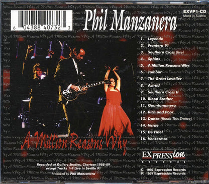 Phil Manzanera - A Million Reasons Why Music CD