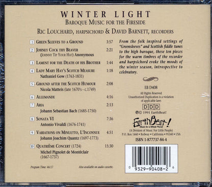 Ric Louchard, David Barnett - Winter Light: Baroque Music For The Fireside Music CD