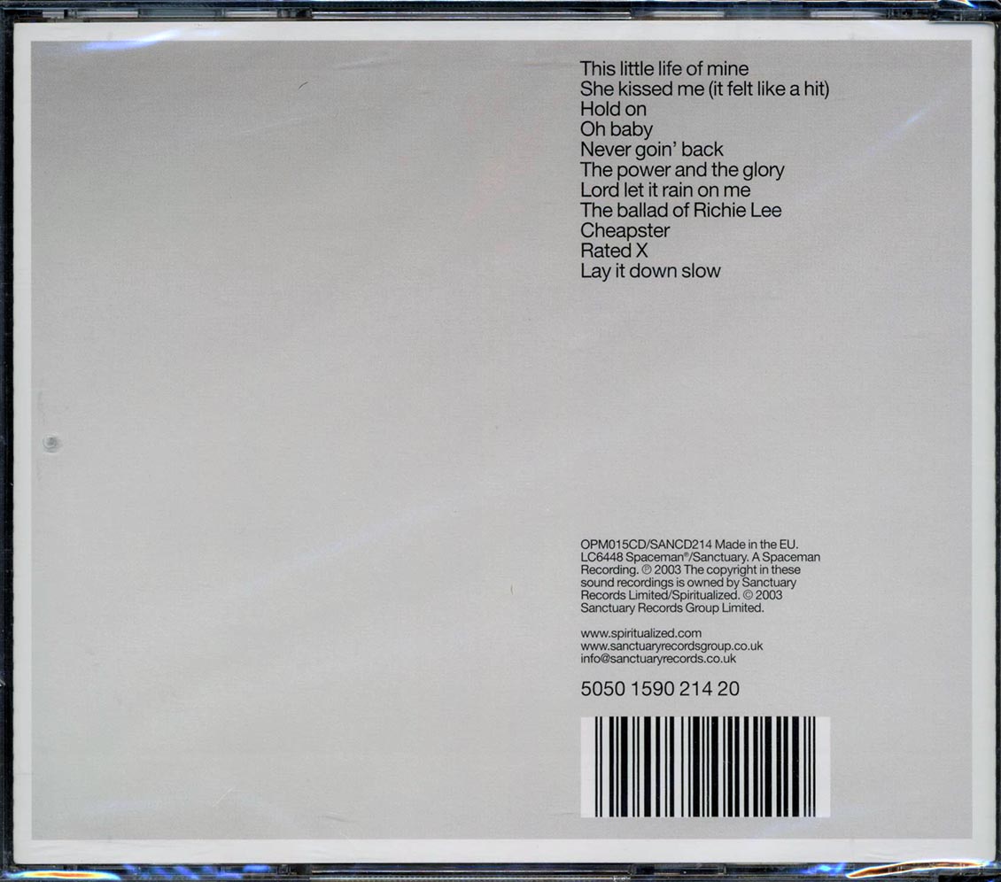 Spritualized - Amazing Grace Music CD