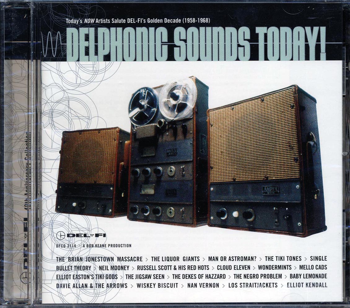 The Liquor Giants, Brian Jonestown Massacre, Tiki Tones, Etc. - Delphonic Sounds Today Music CD
