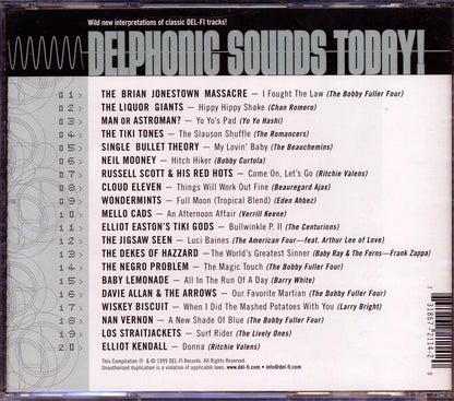 The Liquor Giants, Brian Jonestown Massacre, Tiki Tones, Etc. - Delphonic Sounds Today Music CD