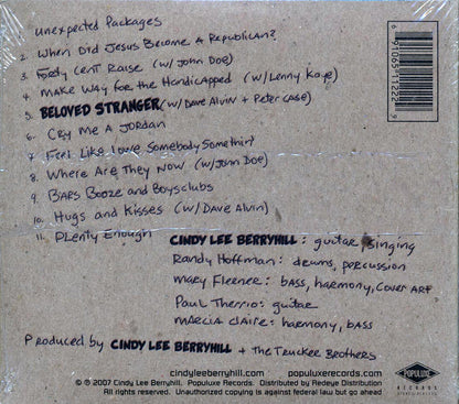 Cindy Lee Berryhill - Beloved Stranger Music CD