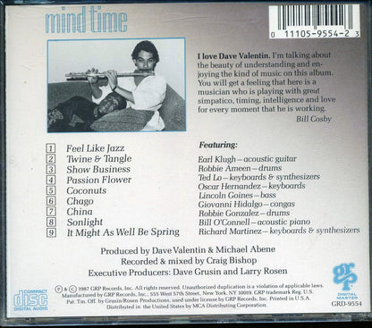 Dave Valentin - Mind Time Music CD