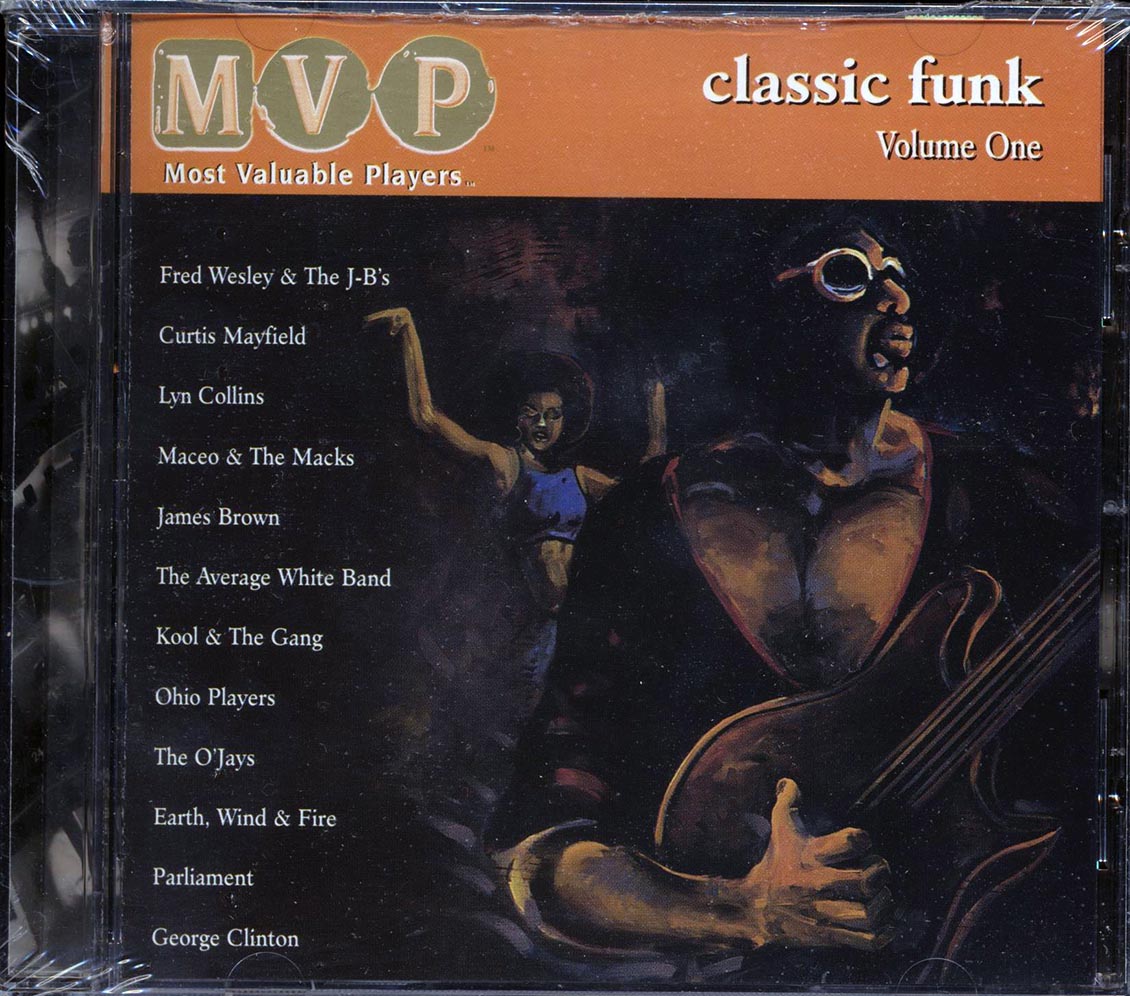 Curtis Mayfield, Lyn Collins, James Brown, Average White Band, Etc. - Classic Funk Volume 1 Music CD