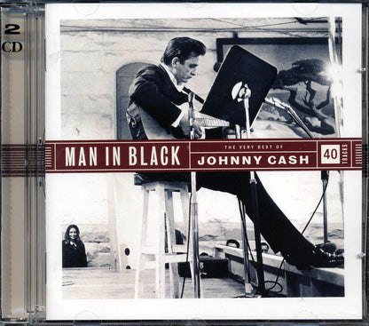 Johnny Cash - Man In Black (40 tracks) (2xCD) Music CD