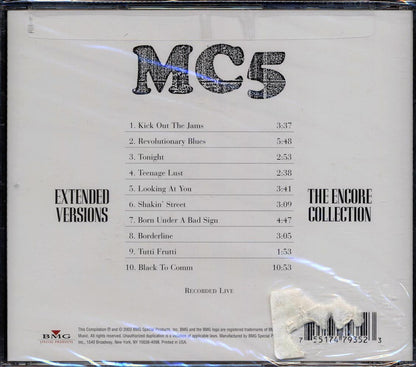 MC5 - Extended Versions: The Encore Collection Music CD