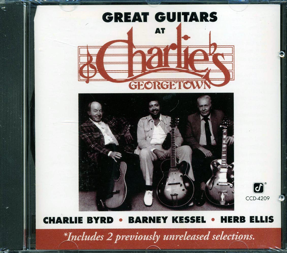 Charlie Byrd, Barney Kessel, Herb Ellis - Great Guitars At Charlie's Georgetown Music CD