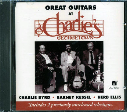 Charlie Byrd, Barney Kessel, Herb Ellis - Great Guitars At Charlie's Georgetown Music CD