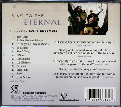The Gerard Edery Ensemble - Sing To The Eternal Music CD