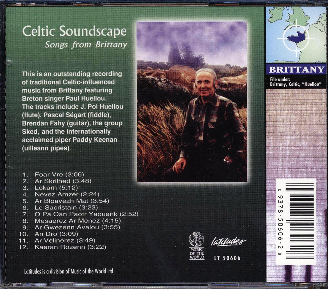 Paul Huellou - Celtic Soundscape: Songs From Brittany Music CD